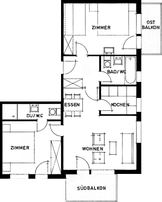 grundriss apartment 1